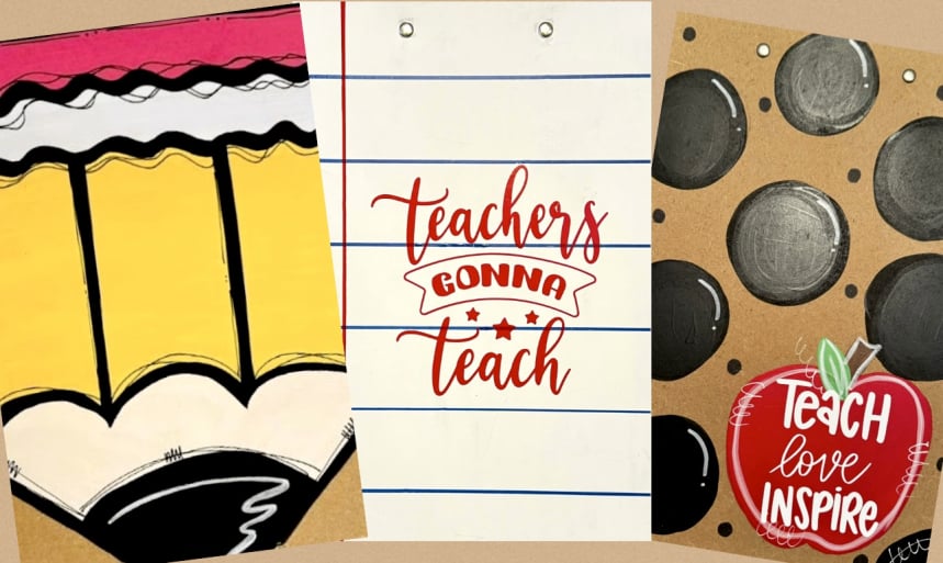 Hand painted clipboards for all occasions